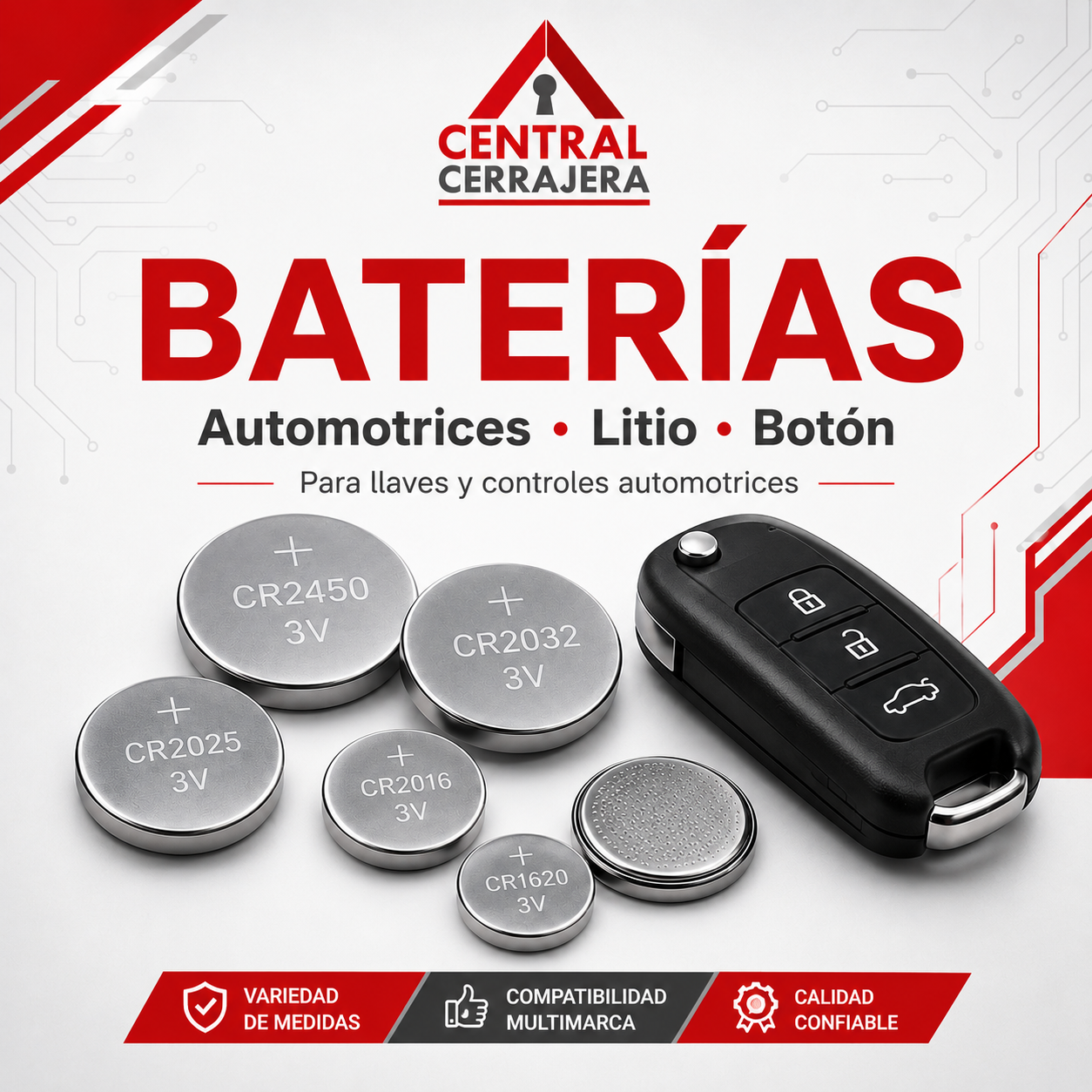 Baterías